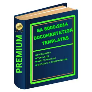 SA 8000:2014 Document Templates