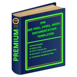 Integrated Management System (IMS) Document Templates