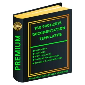 ISO 9001:2015 Document Templates for Manufacturing Industry